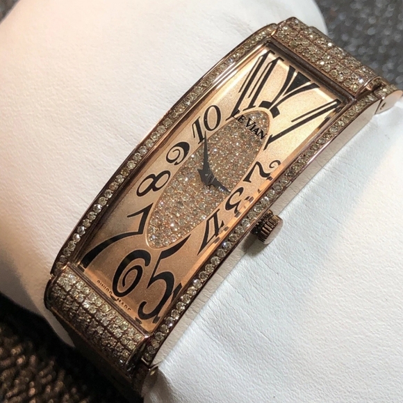 Levian Diamonds Brown Crystal Watch - Picture 1 of 9